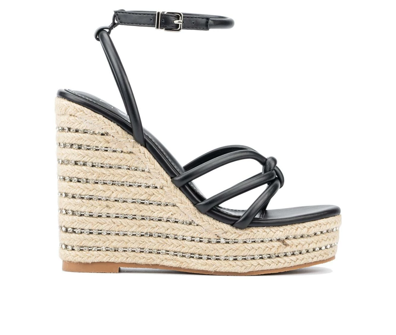 Women's New York And Company Electra Wedge Sandals 3 Women's New York And Company Electra Wedge Sandals