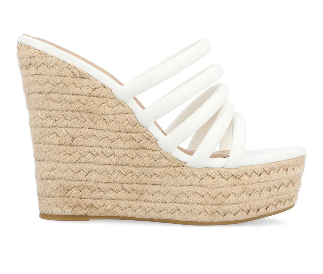 Women's Journee Collection Cynthie Espadrille Wedge Sandals 4 Women's Journee Collection Cynthie Espadrille Wedge Sandals - Image 2