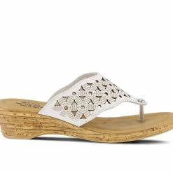 Women's SPRING STEP Tiffany Wedge Flip-Flops