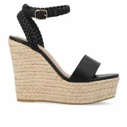 Women's Journee Collection Andiah Espadrille Wedge Sandals