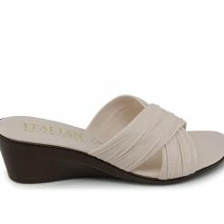 Women's Italian Shoemakers Kenny Wedge Sandals
