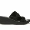 Women's BZEES Smile More Wedge Sandals -Puma-shop 1 1404