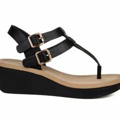 Women's Journee Collection Bianca Wedge Sandals