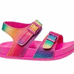 Girls' Laura Ashley Toddler 88224H Adjustable Footbed Sandals