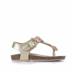 Girls' Makalu Little Kid & Toddler Butterfly Footbed Sandals