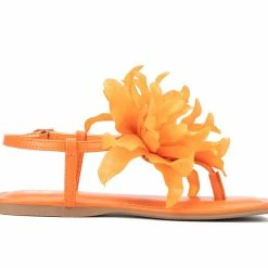 Women's New York And Company Big Flower Sandals -Puma-shop 1 1945