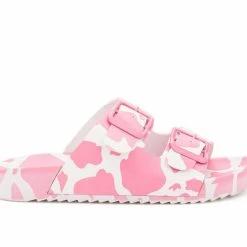 Girls' Olivia Miller Little Kid & Big Kid Moo Pink Footbed Sandals -Puma-shop 1 2599