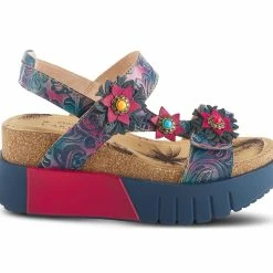Women's L'Artiste Favia Wedge Footbed Sandals