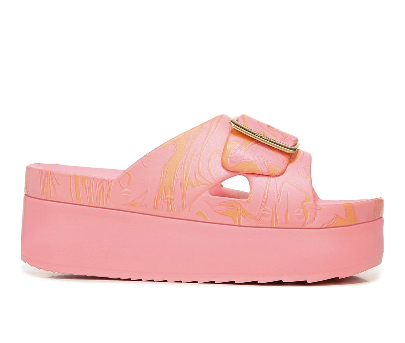 Women's Dr. Scholls Original Goals Platform Slide Sandals 4 Women's Dr. Scholls Original Goals Platform Slide Sandals - Image 2