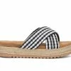 Women's Olivia Miller Summer Daze Platform Espadrille Sandals