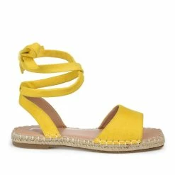 Women's Journee Collection Emelie Espadrille Tie-Up Sandals