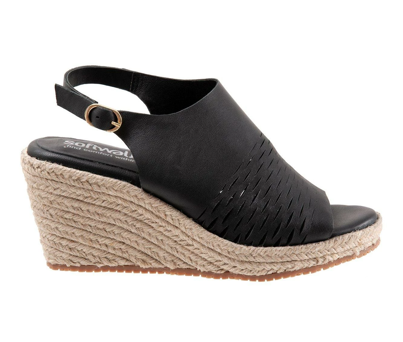 Women's Softwalk Hixson Espadrille Wedge Sandals 3 Women's Softwalk Hixson Espadrille Wedge Sandals