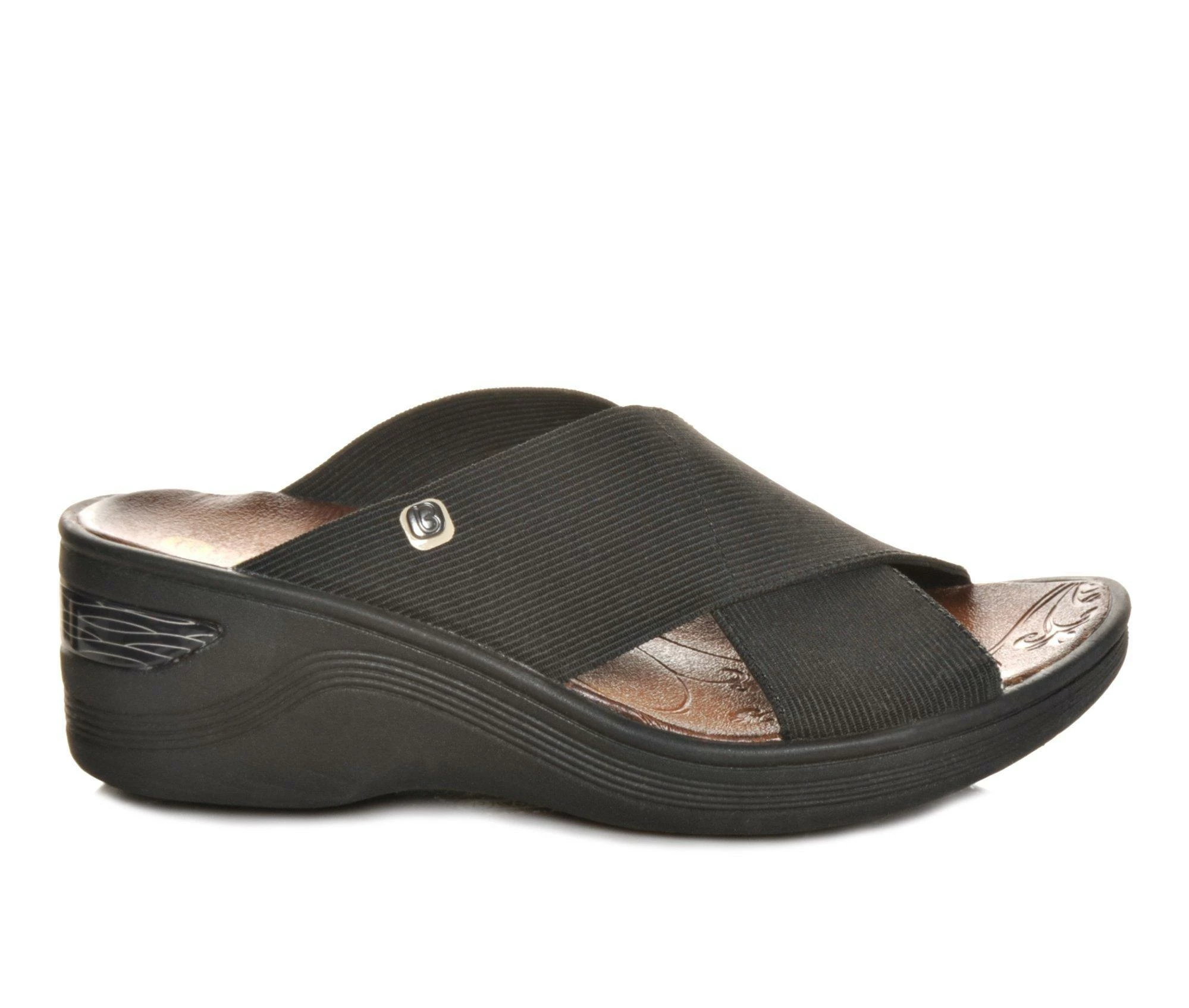 Women's BZEES Desire Wedge Sandals 4 Women's BZEES Desire Wedge Sandals - Image 2