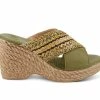 Women's SPRING STEP Fazzina Espadrille Wedge Sandals -Puma-shop 1 876