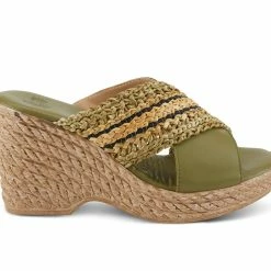 Women's SPRING STEP Fazzina Espadrille Wedge Sandals -Puma-shop 1 877