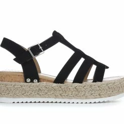 Women's Soda Trader Espadrille Wedge Sandals