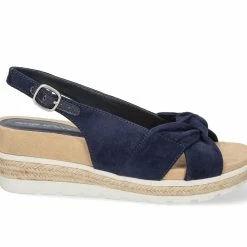 Women's Easy Street Dot Wedge Sandals