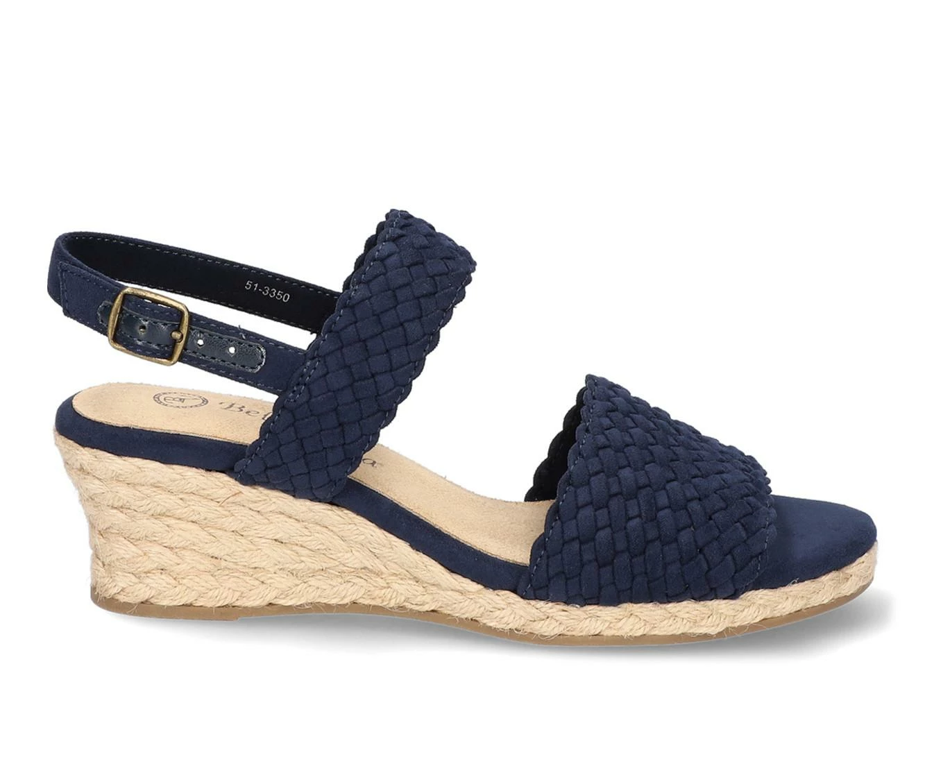 Women's Bella Vita Mariella Espadrille Wedge Sandals 4 Women's Bella Vita Mariella Espadrille Wedge Sandals - Image 2