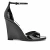 Women's Nine West Hallena Wedge Dress Sandals -Puma-shop 1 982