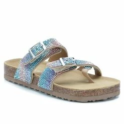 Girls' Madden Girl Little Kid & Big Kid Brycee Rhinestone Footbed Sandals -Puma-shop 2 1165