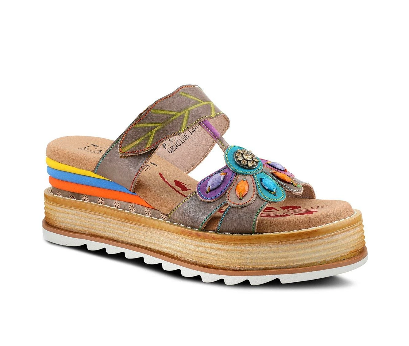 Women's L'Artiste Peacock Wedges 5 Women's L'Artiste Peacock Wedges - Image 3