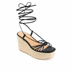 Women's Journee Collection Catalinn Espadrille Platform Wedges -Puma-shop 2 253