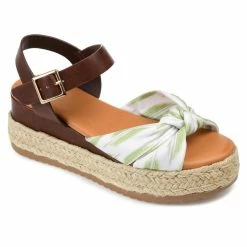 Women's Journee Collection Adriann Espadrille Wedge Sandals -Puma-shop 2 309