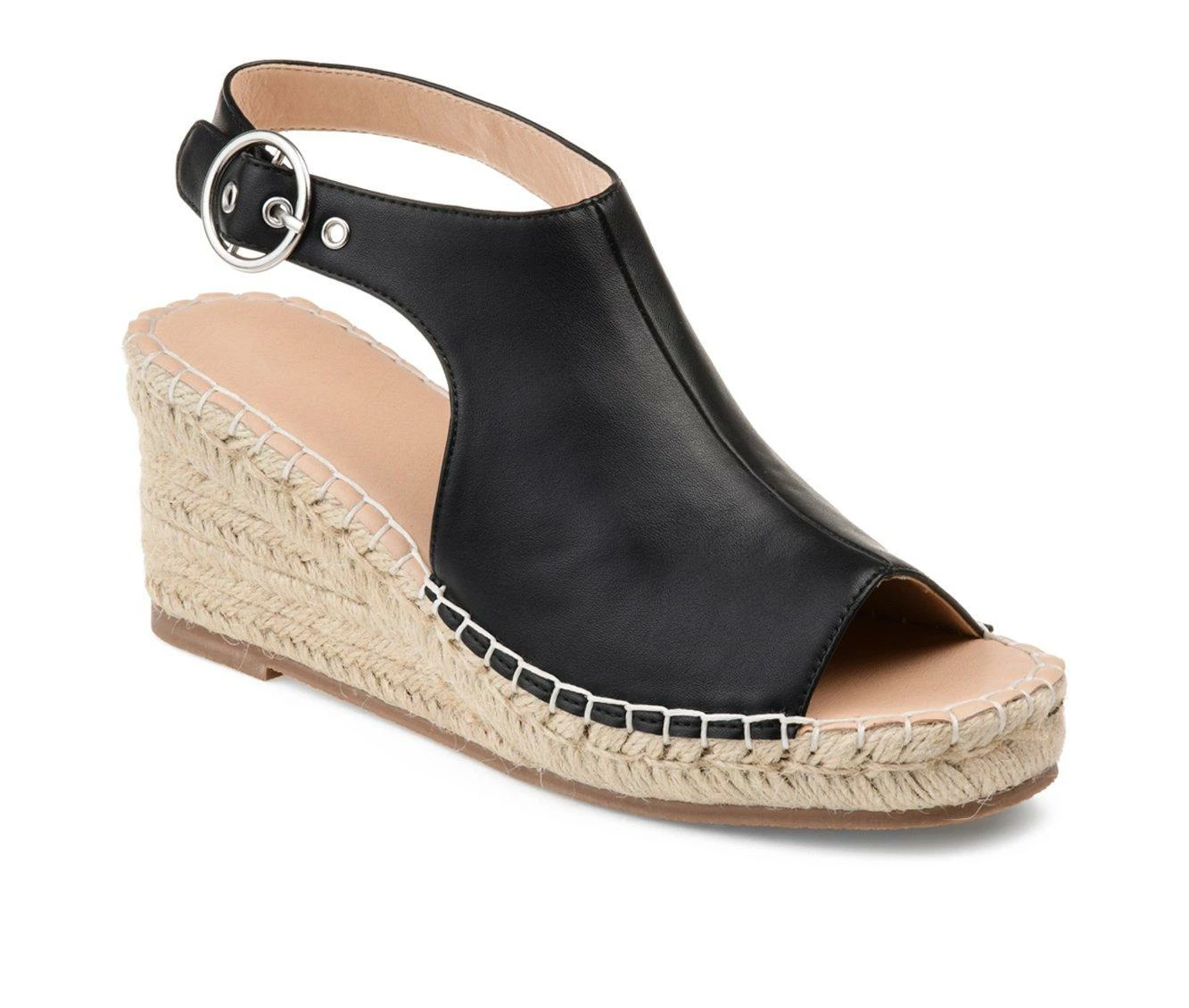 Women's Journee Collection Crew Espadrille Wedges 5 Women's Journee Collection Crew Espadrille Wedges - Image 3