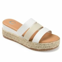 Women's Journee Collection Whitty Espadrille Platform Wedges -Puma-shop 2 360