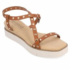 Women's Journee Collection Lindsay Low Wedge Platform Sandals -Puma-shop 2 449