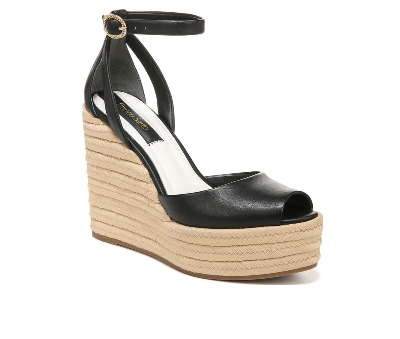 Women's Franco Sarto Paige Espadrille Platform Wedges 5 Women's Franco Sarto Paige Espadrille Platform Wedges - Image 3
