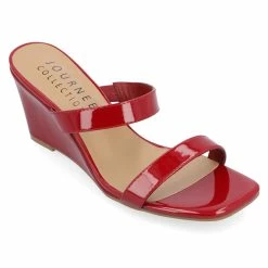 Women's Journee Collection Clover Wedge Sandals -Puma-shop 2 490