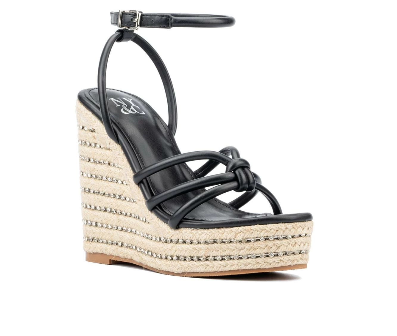 Women's New York And Company Electra Wedge Sandals 5 Women's New York And Company Electra Wedge Sandals - Image 3