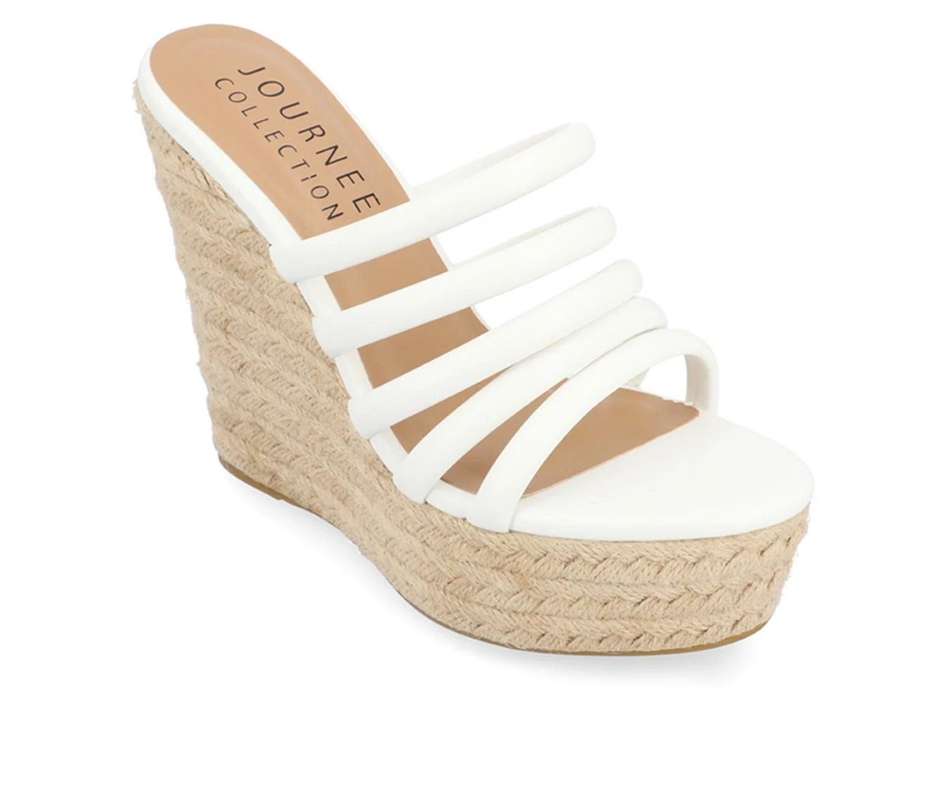 Women's Journee Collection Cynthie Espadrille Wedge Sandals 5 Women's Journee Collection Cynthie Espadrille Wedge Sandals - Image 3