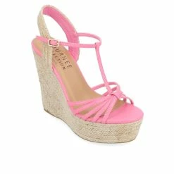 Women's Journee Collection Yara Espadrille Wedge Sandals -Puma-shop 2 589