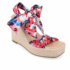 Women's Journee Collection Surria Espadrille Wedge Sandals -Puma-shop 2 634