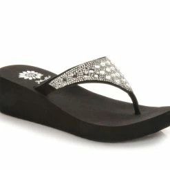 Women's Yellow Box Birder Wedge Flip-Flops -Puma-shop 2 650