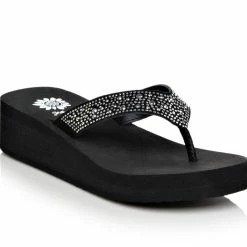 Women's Yellow Box Africa Wedge Flip-Flops -Puma-shop 2 668