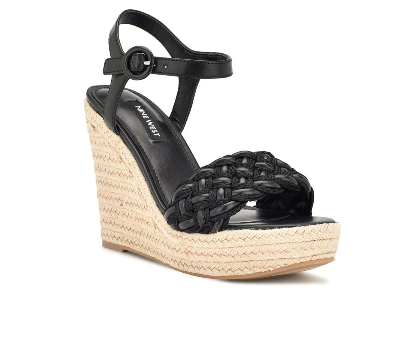 Women's Nine West Hosana Espadrille Wedge Sandals 5 Women's Nine West Hosana Espadrille Wedge Sandals - Image 3