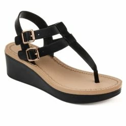 Women's Journee Collection Bianca Wedge Sandals -Puma-shop 2 706