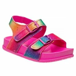 Girls' Laura Ashley Toddler 88224H Adjustable Footbed Sandals -Puma-shop 2 776