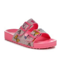 Girls' Madden Girl Little Kid & Big Kid Teddy Rhinestone Footbed Sandals -Puma-shop 2 859