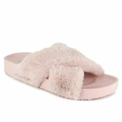 Women's Unionbay Luxe Fuzzy Slides -Puma-shop 2 877