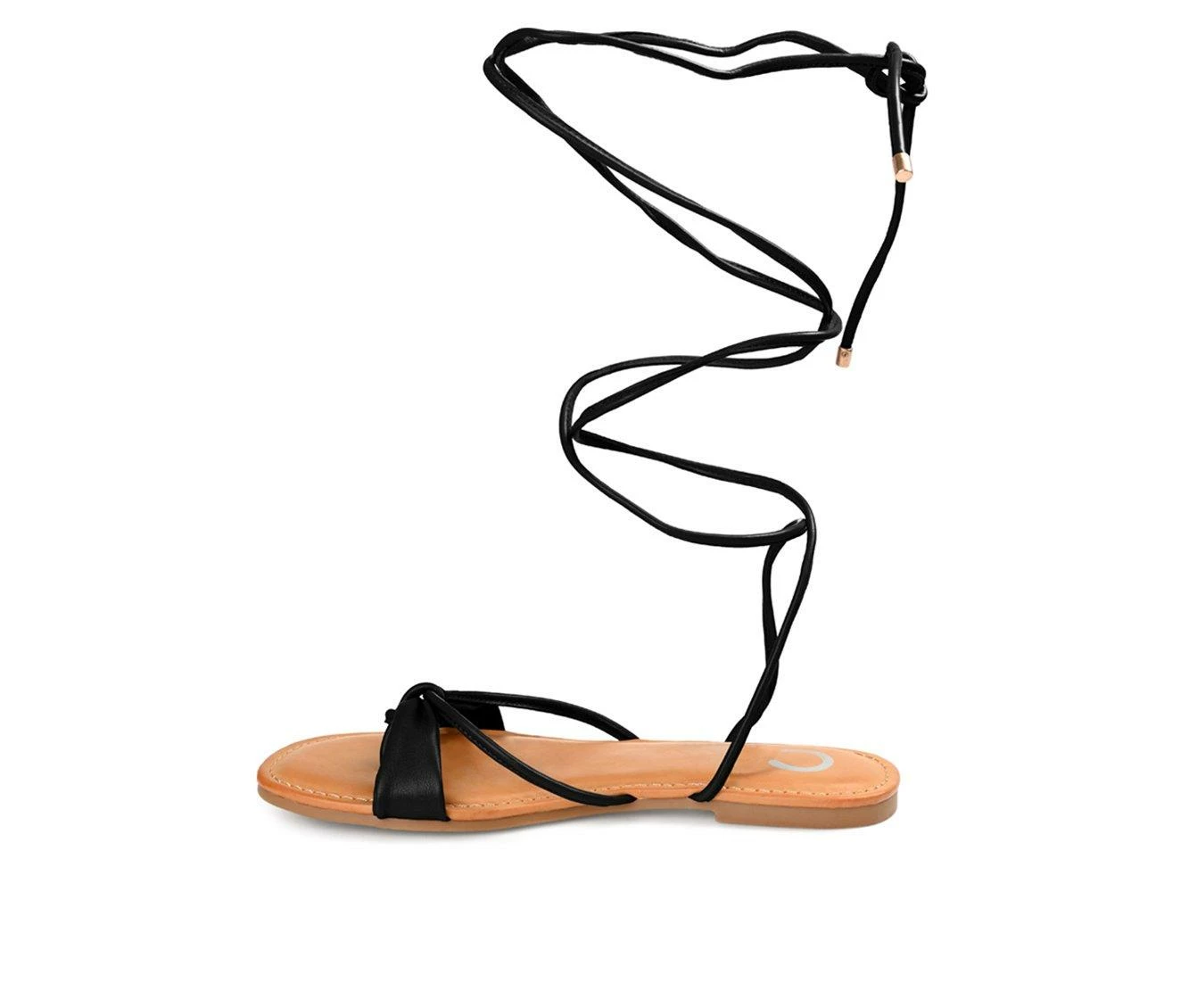 Women's Journee Collection Jiyrie Tie Up Sandals 6 Women's Journee Collection Jiyrie Tie Up Sandals - Image 4