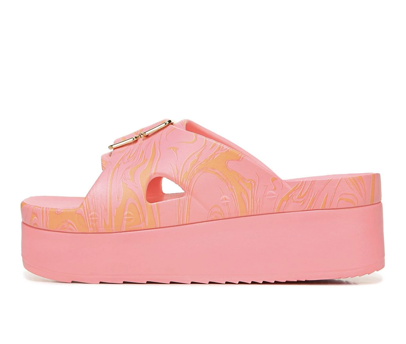 Women's Dr. Scholls Original Goals Platform Slide Sandals 6 Women's Dr. Scholls Original Goals Platform Slide Sandals - Image 4