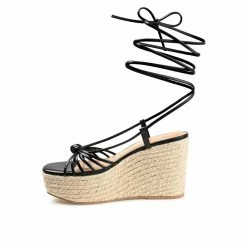 Women's Journee Collection Catalinn Espadrille Platform Wedges -Puma-shop 3 253