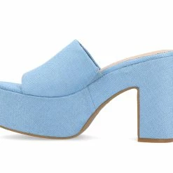 Women's Journee Collection Enyya Platform Heeled Sandals -Puma-shop 3 268