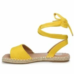 Women's Journee Collection Emelie Espadrille Tie-Up Sandals -Puma-shop 3 348