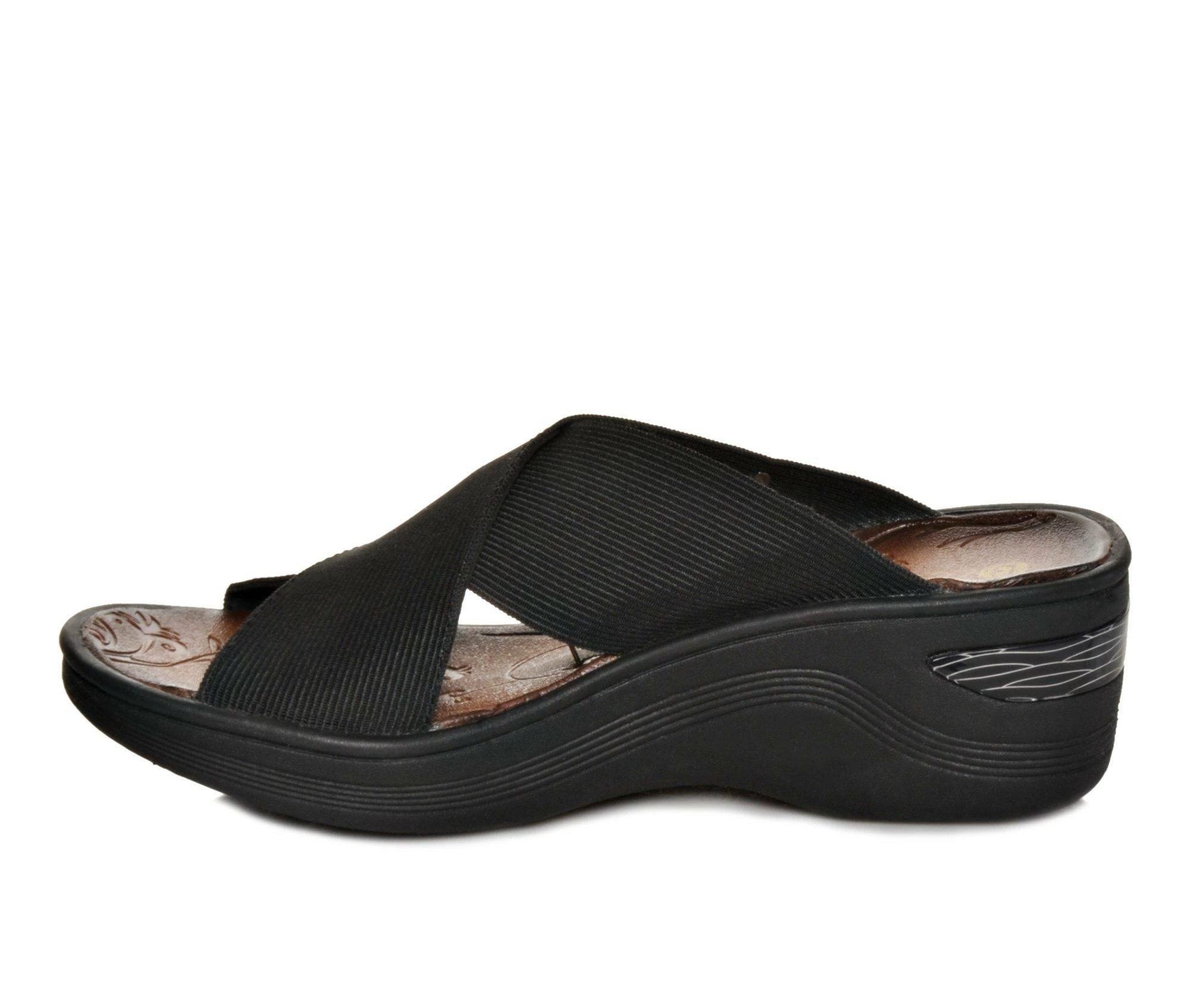 Women's BZEES Desire Wedge Sandals 6 Women's BZEES Desire Wedge Sandals - Image 4