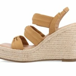 Women's Journee Collection Santorynn Espadrille Wedge Sandals -Puma-shop 3 473